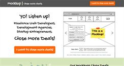 Desktop Screenshot of mockkup.com
